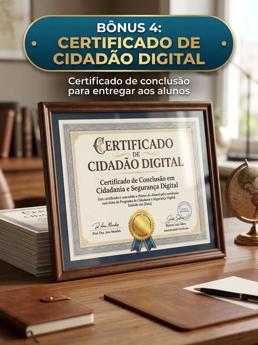 Bônus 4: Certificado de Cidadão Digital
